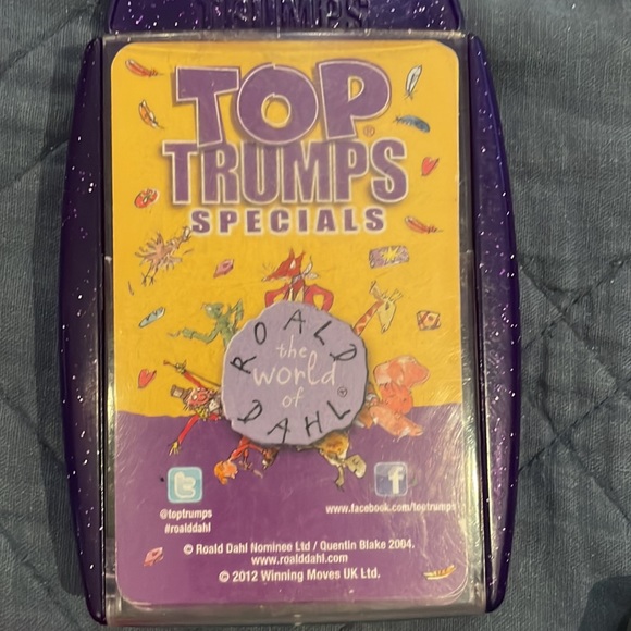 Set of 3, Top Trumps card games, Super DC Heroes, Roald Dahl, Moshlings - Picture 4 of 4